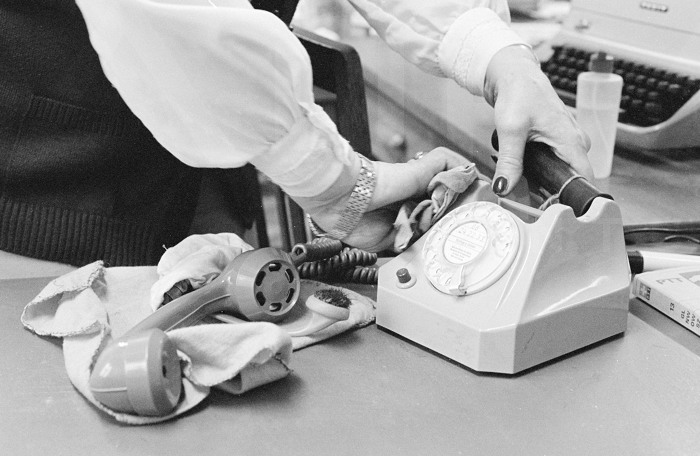 Telefonreinigung 1979